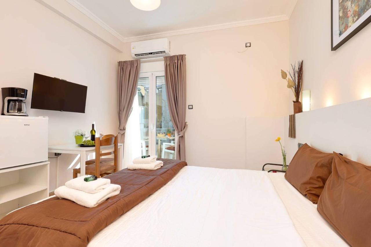 Silver Athens Double Room With Balcony Exteriör bild