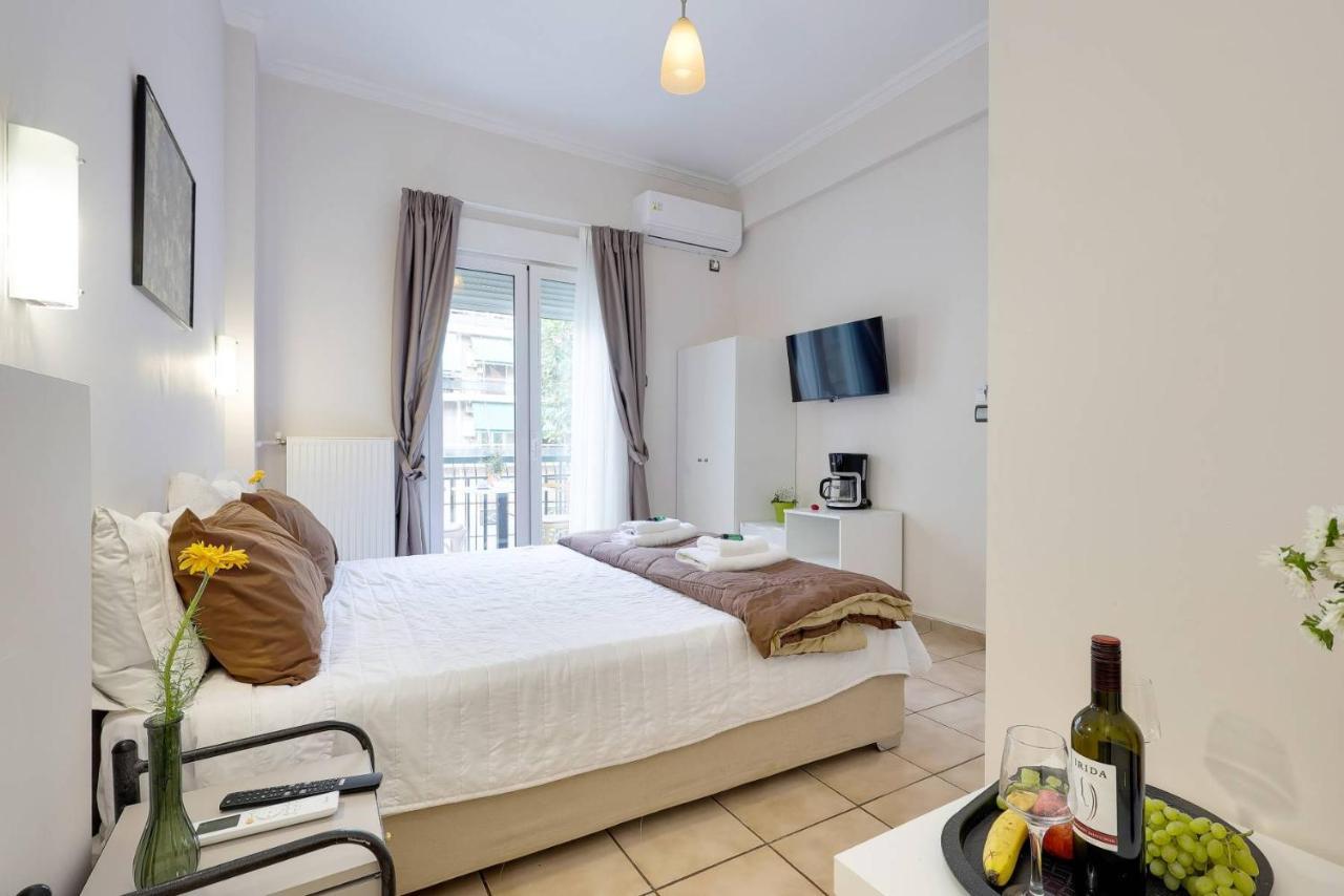 Silver Athens Double Room With Balcony Exteriör bild