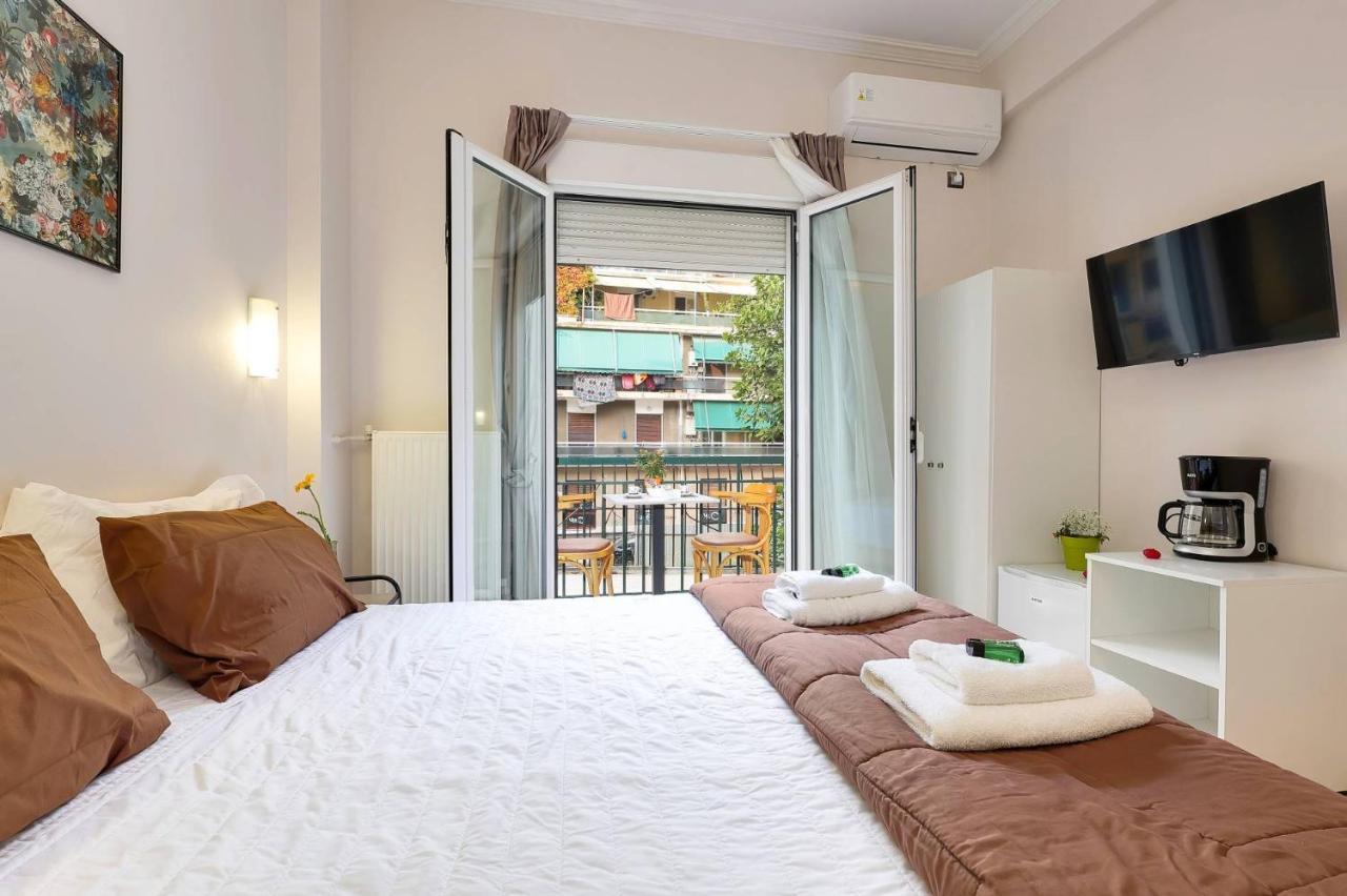 Silver Athens Double Room With Balcony Exteriör bild