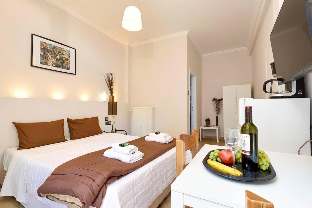 Silver Athens Double Room With Balcony Exteriör bild
