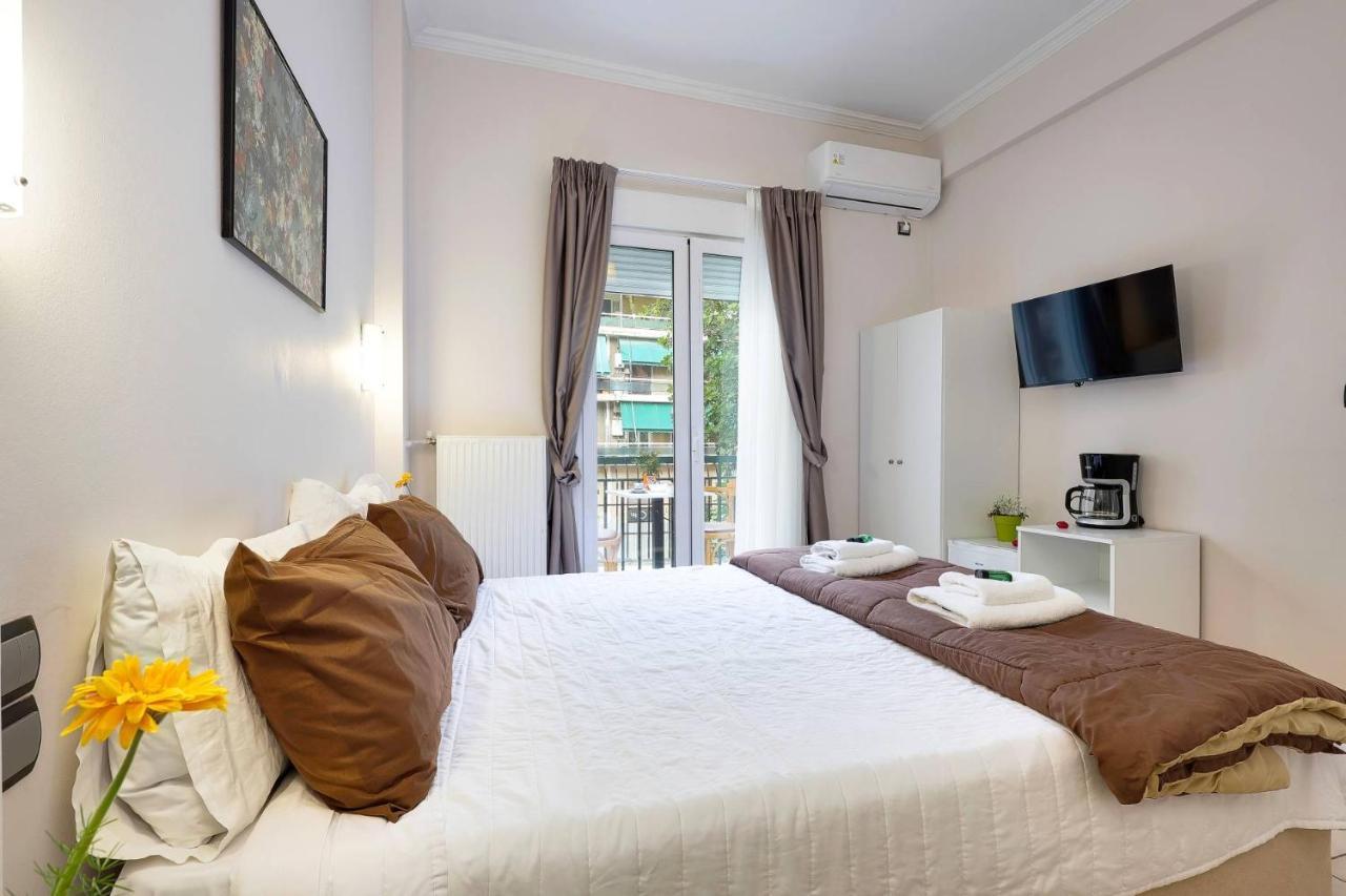 Silver Athens Double Room With Balcony Exteriör bild