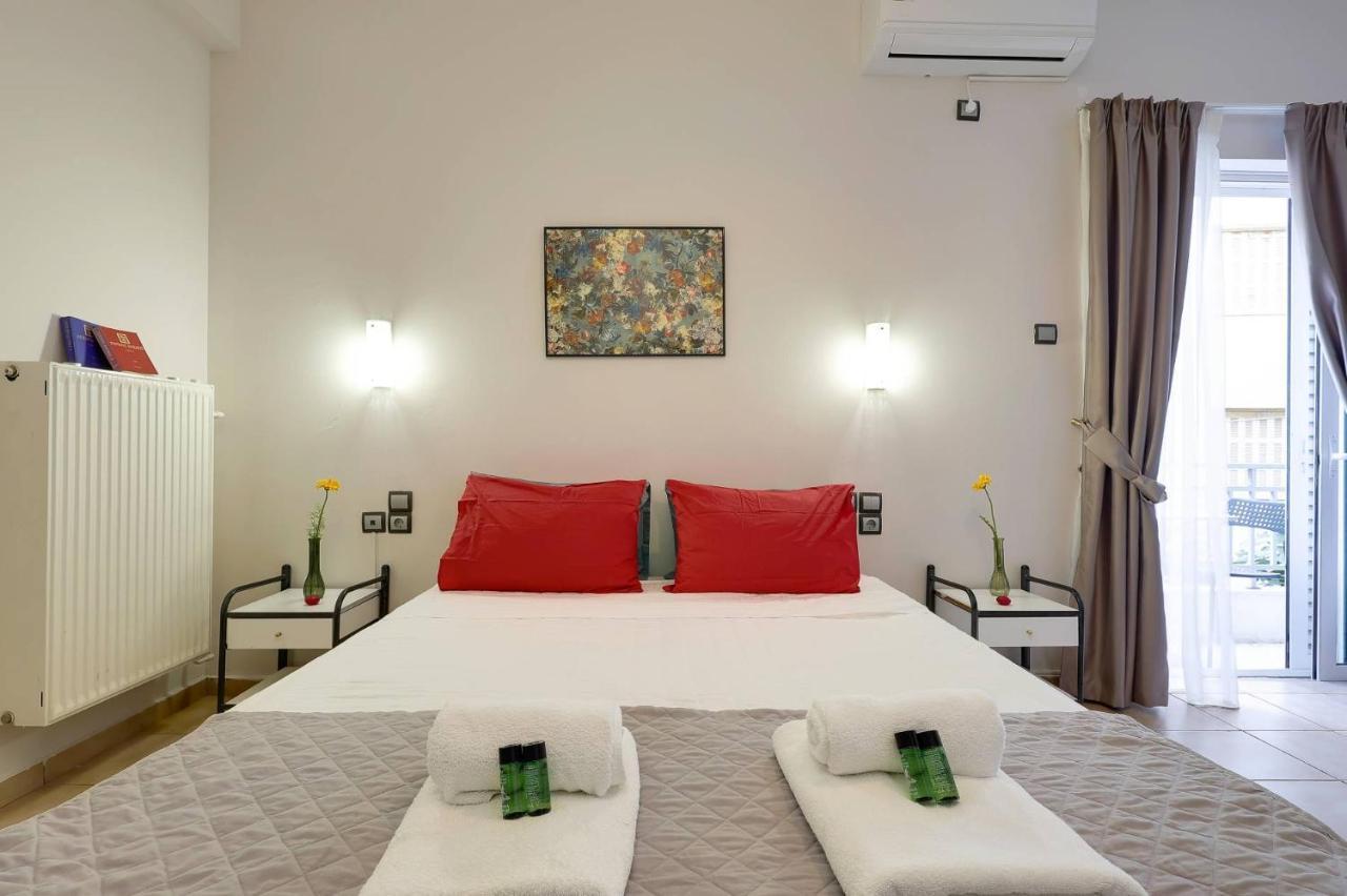 Silver Athens Double Room With Balcony Exteriör bild