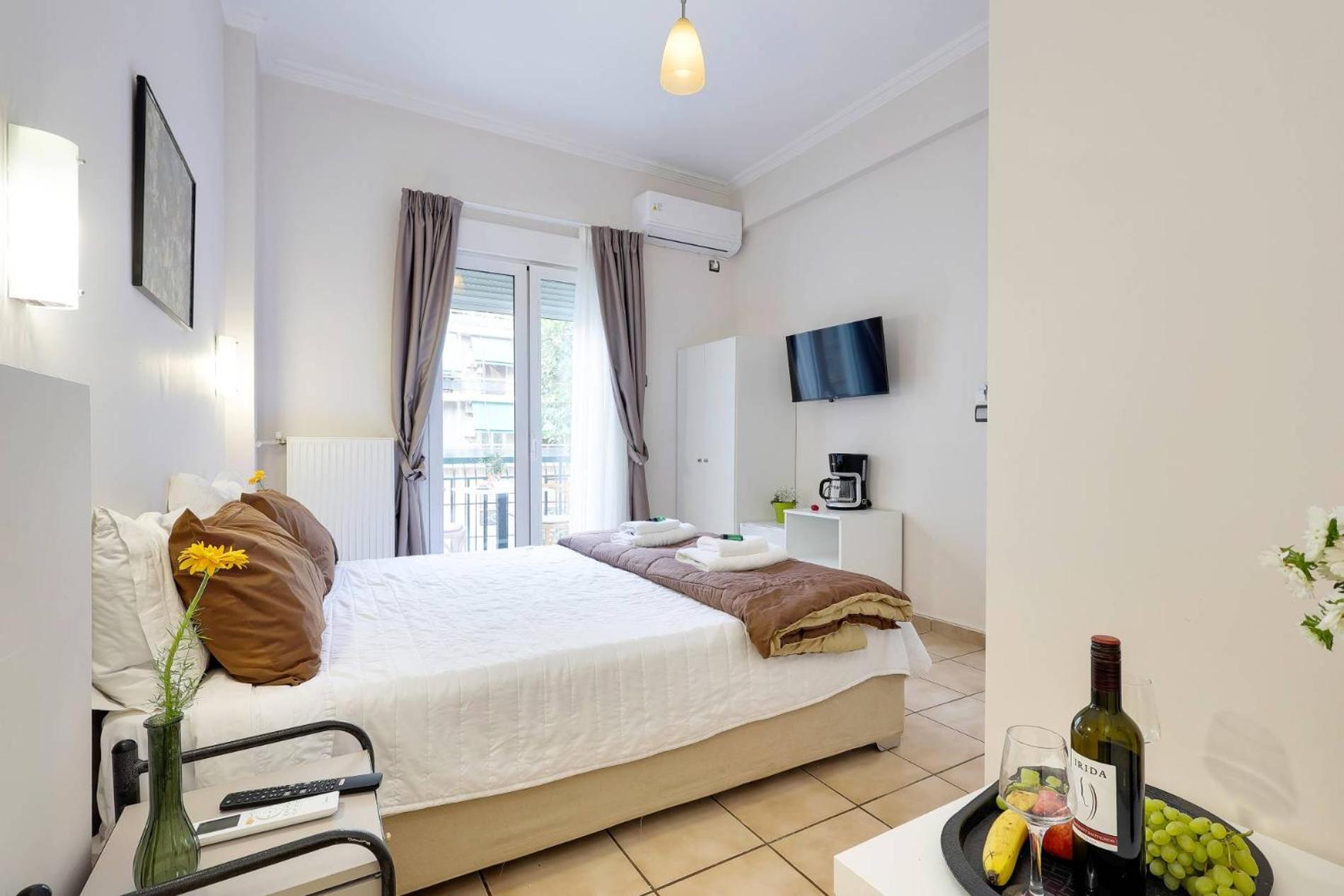 Silver Athens Double Room With Balcony Exteriör bild