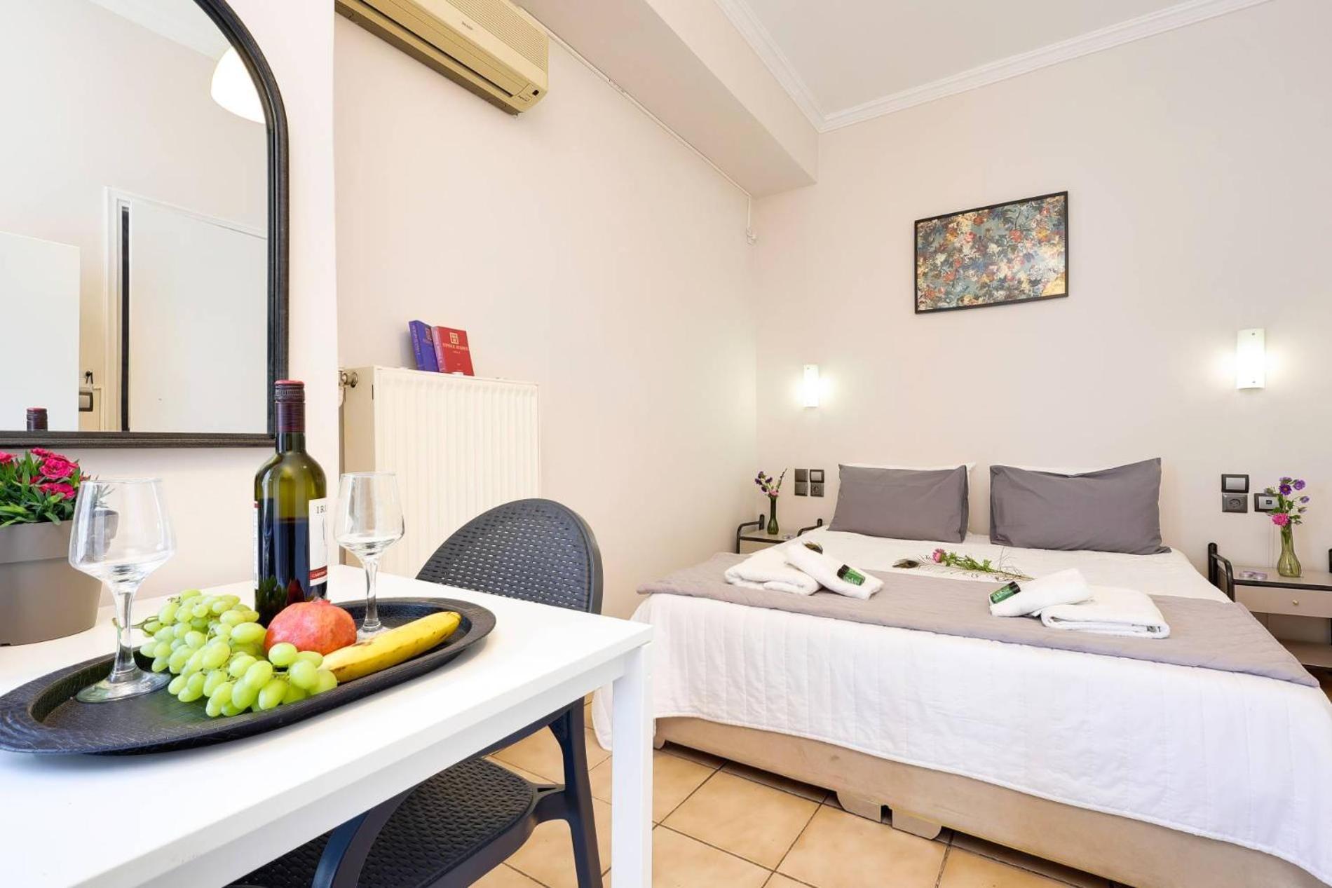 Silver Athens Double Room With Balcony Exteriör bild