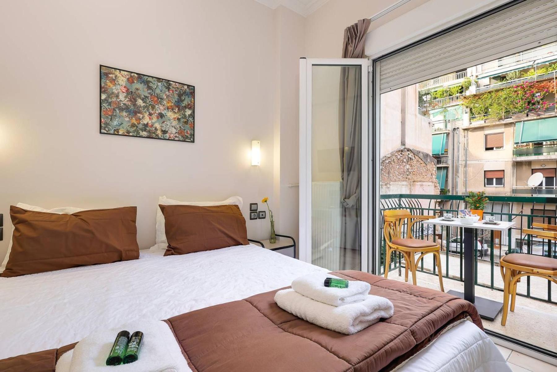 Silver Athens Double Room With Balcony Exteriör bild