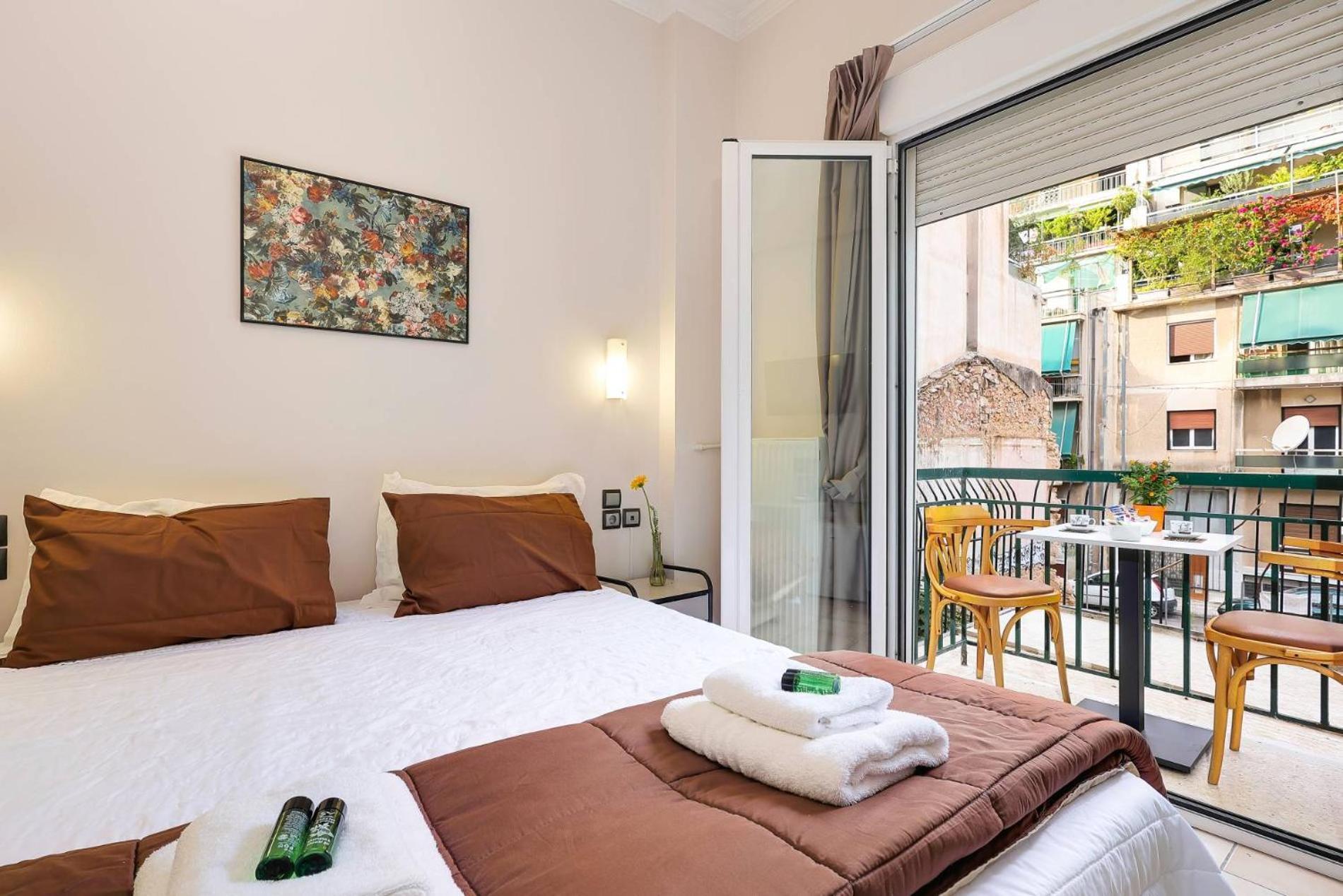 Silver Athens Double Room With Balcony Exteriör bild